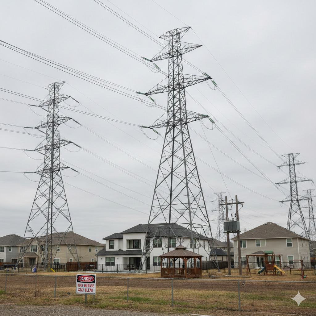 Dangers of building close to Powerlines