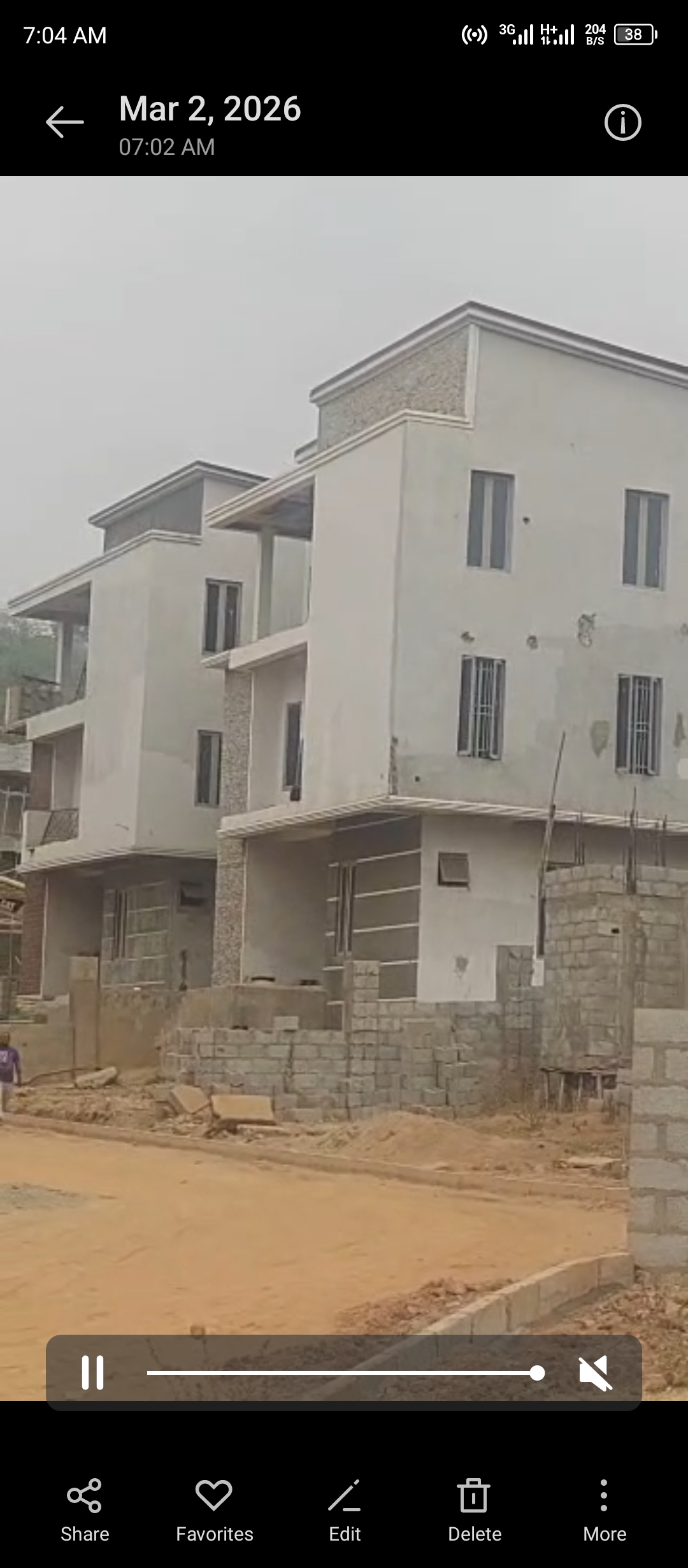 AN ADVANCE CARCASS 6 BEDROOM DUPLEX
