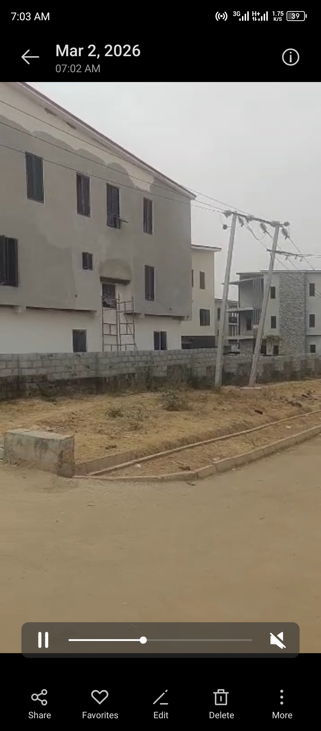 AN ADVANCE CARCASS 6 BEDROOM DUPLEX