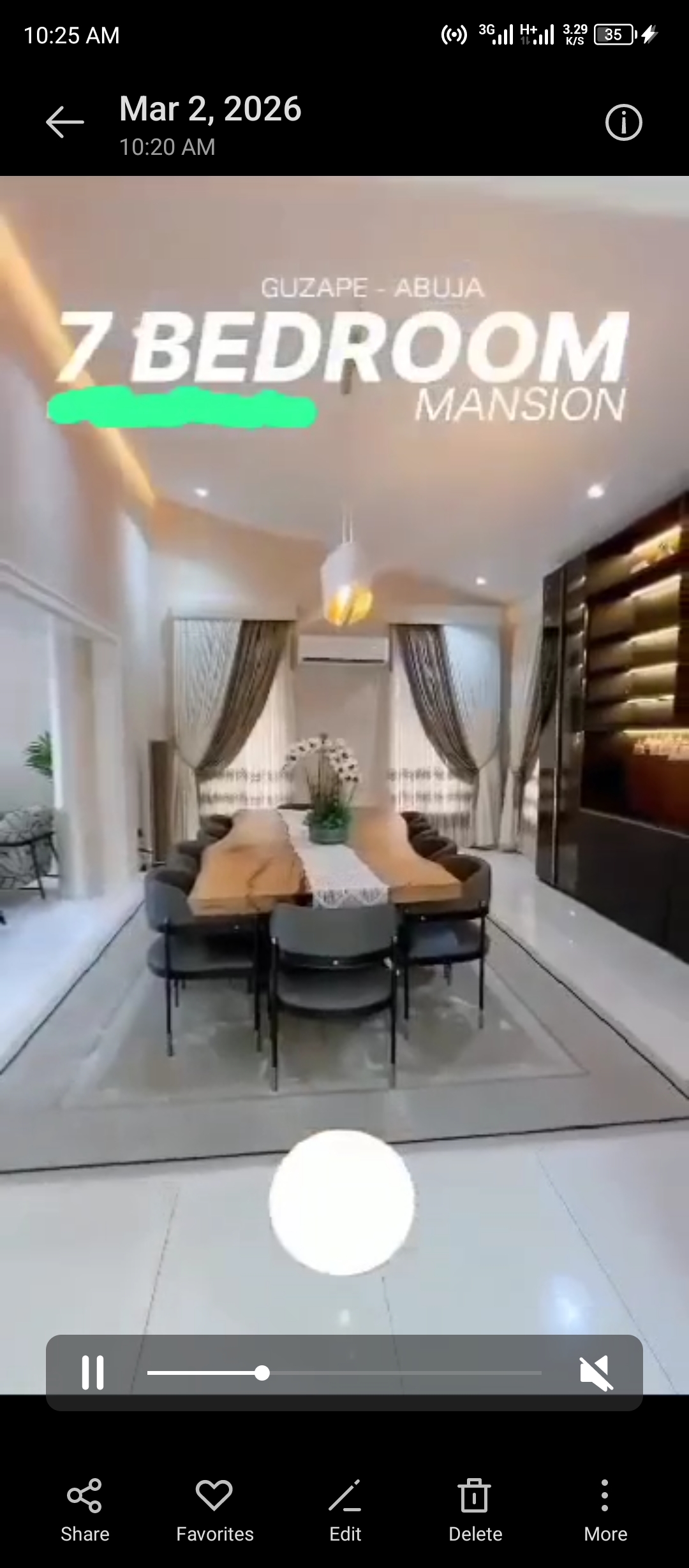Super Luxury Furnished 7 Bedrooms Mansion