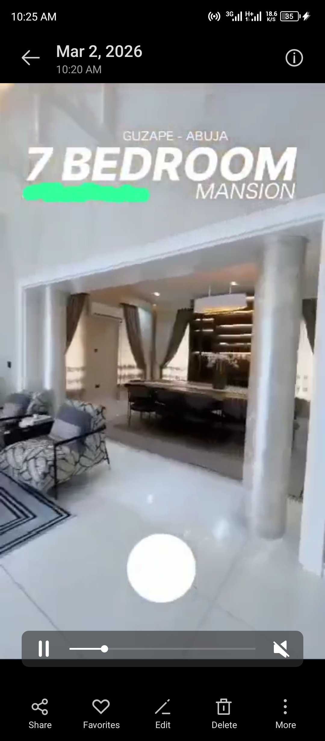 Super Luxury Furnished 7 Bedrooms Mansion