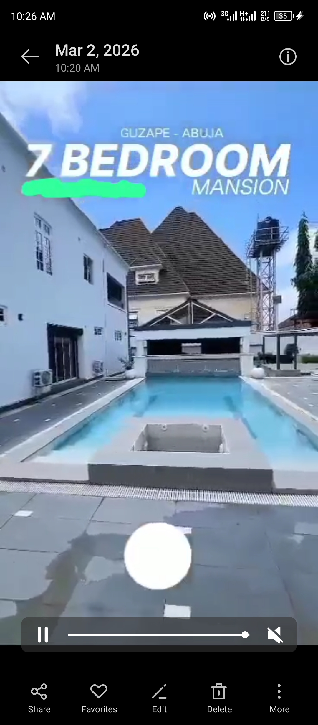 Super Luxury Furnished 7 Bedrooms Mansion