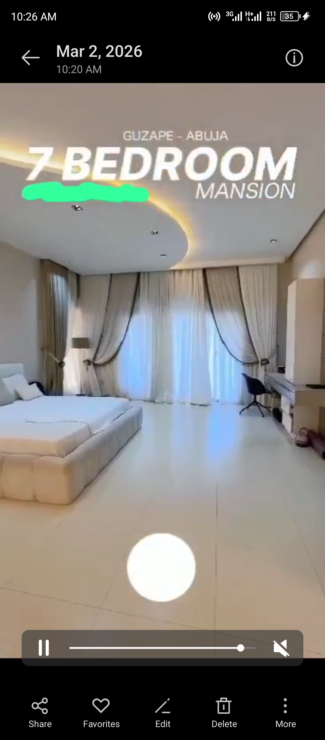 Super Luxury Furnished 7 Bedrooms Mansion