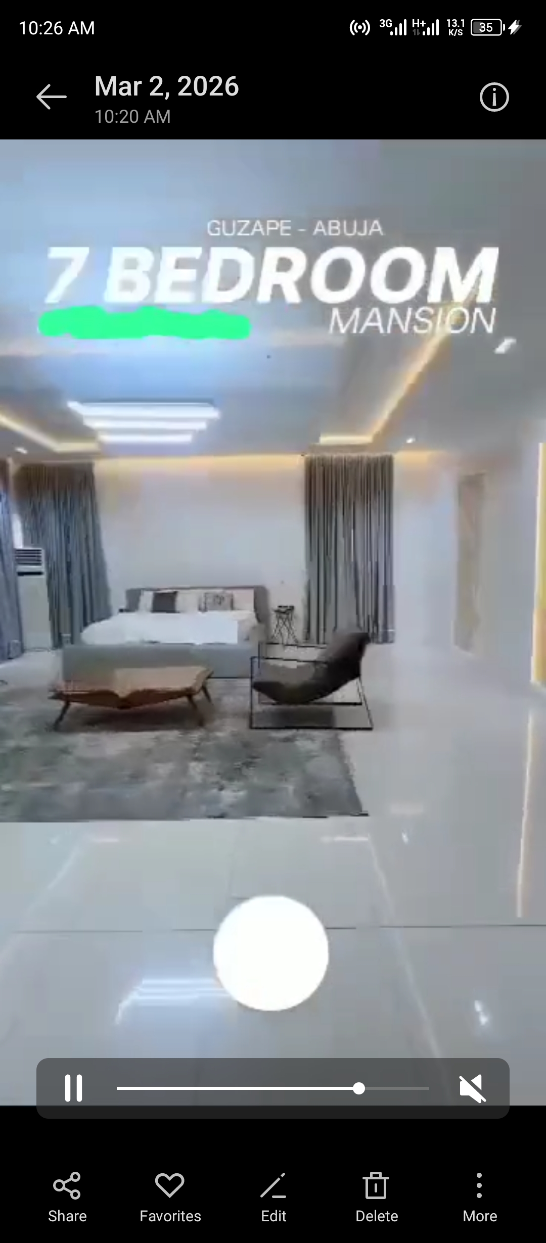 Super Luxury Furnished 7 Bedrooms Mansion