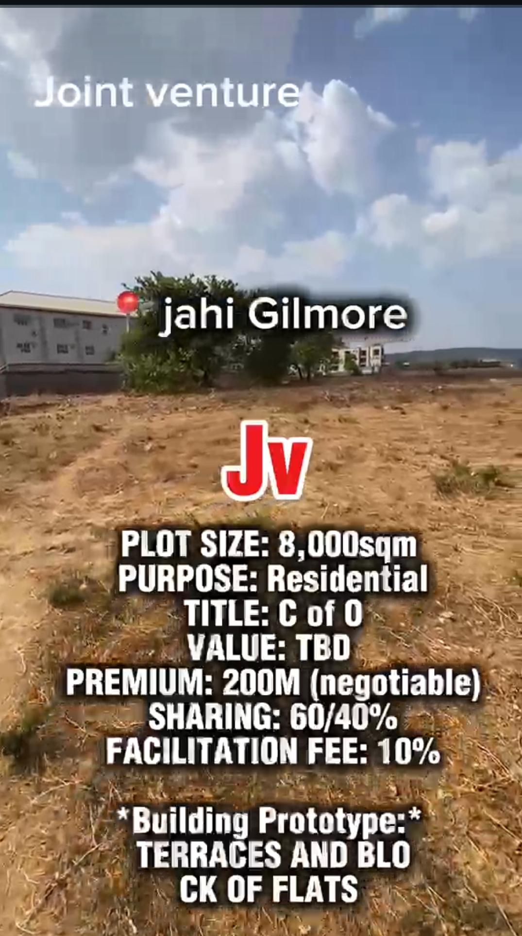 JOINT VENTURE AT JAHI GILMORE,ABUJA*