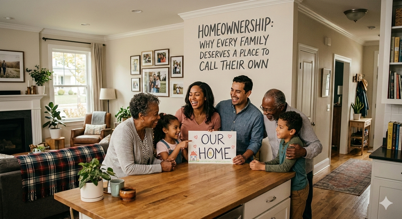 Homeownership: Why Every Family Deserves a Place to Call Their Own